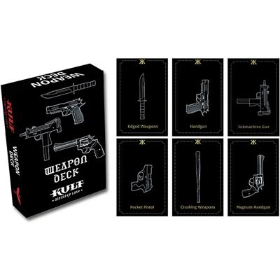 Modiphius KULT: Divinity Lost Baraja de Armas - Accesorio para Juegos de Rol Modiphius KULT: Divinity Lost Baraja de Armas - Accesorio para Juegos de Rol