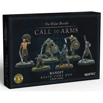 Modiphius Elder Scrolls CTA Bandit Core Set - Figurines for Game Modiphius Elder Scrolls CTA Bandit Core Set - Figurines for Game