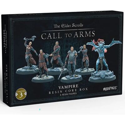 MODIPHIUS The Elder Scrolls Call to Arms Vampire Core Set - Extension de Jeu de Figurines MODIPHIUS The Elder Scrolls Call to Arms Vampire Core Set - Extension de Jeu de Figurines