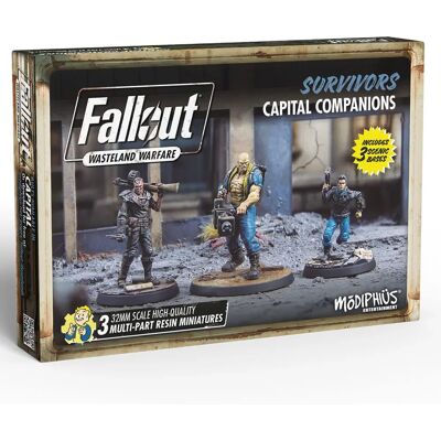 Légion Distribution Fallout: Wasteland Warfare - Survivors: Capital Companions Extension - Figurine game Légion Distribution Fallout: Wasteland Warfare - Survivors: Capital Companions Extension - Figurine game