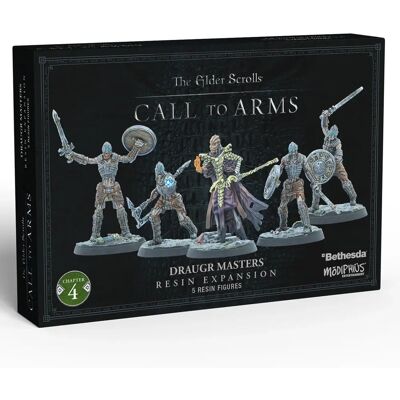 Modiphius The Elder Scrolls: Call To Arms - Draugr Masters - Miniatuurspel Modiphius The Elder Scrolls: Call To Arms - Draugr Masters - Miniatuurspel