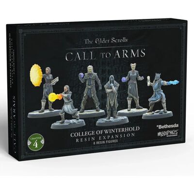 Modiphius Elder Scrolls Call To Arms Colegio Winterhold Juego de Figuras Expansión Modiphius Elder Scrolls Call To Arms Colegio Winterhold Juego de Figuras Expansión
