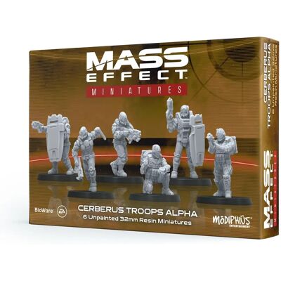 Modiphius Mass Effect Cerberus Forces Alpha - Ensemble de Miniatures en Résine pour Collectionneurs - Publicité Modiphius Mass Effect Cerberus Forces Alpha - Ensemble de Miniatures en Résine pour Collectionneurs - Publicité
