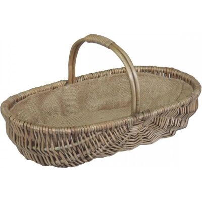 Unspecified Large Wicker Garden Trug - Garden Trug Unspecified Large Wicker Garden Trug - Garden Trug