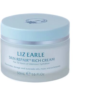 Liz Earle Soin Riche Réparateur pour la Peau - Crème hydratante - Publicité Liz Earle Soin Riche Réparateur pour la Peau - Crème hydratante - Publicité