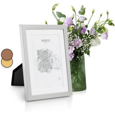 Cadre photo Casa Chic Berwick - Rectangulaire, 17x12cm, Passepartout, Verre - Publicité Cadre photo Casa Chic Berwick - Rectangulaire, 17x12cm, Passepartout, Verre - Publicité