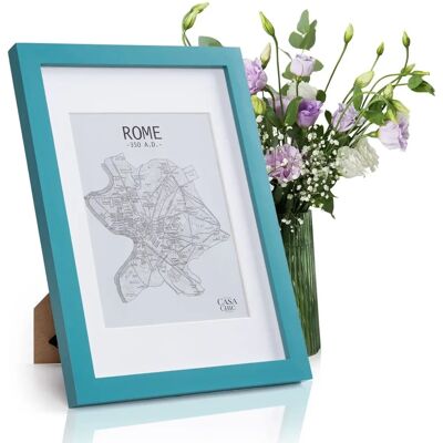 Cadre photo Casa Chic Clapton - Rectangulaire DIN A4 Décor en Bois - Publicité Cadre photo Casa Chic Clapton - Rectangulaire DIN A4 Décor en Bois - Publicité