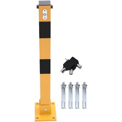 TOPWAY - Parking Bollard - Amarelo-Preto - Fold - Bollard TOPWAY - Parking Bollard - Amarelo-Preto - Fold - Bollard