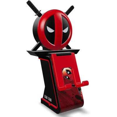 Exquisite Gaming 'Iluminat' Cable Guys Ikon Suport pentru Telefon și Controler - Deadpool Exquisite Gaming 'Iluminat' Cable Guys Ikon Suport pentru Telefon și Controler - Deadpool