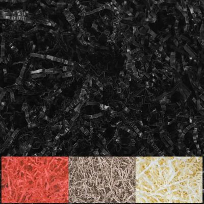 Creative Deco 200g Remplissage en Papier Noir - Matériel pour Cadeaux & DIY Creative Deco 200g Remplissage en Papier Noir - Matériel pour Cadeaux & DIY