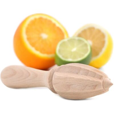 Creative Home - Handhållen citruspress - Naturligt bokträ Creative Home - Handhållen citruspress - Naturligt bokträ