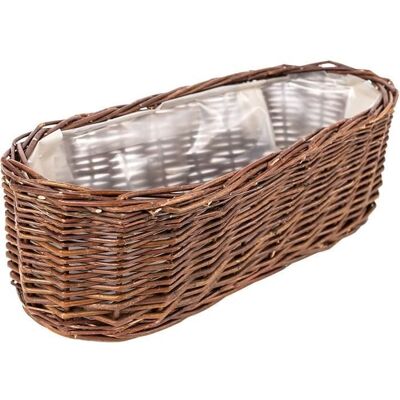 Creative Home - DarkWicker - 35x11x11cm - Doniczka Creative Home - DarkWicker - 35x11x11cm - Doniczka
