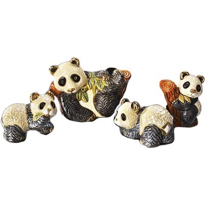 De Rosa Rinconada Panda Keramikskulptur - Einzigartiges Sammlerstück De Rosa Rinconada Panda Keramikskulptur - Einzigartiges Sammlerstück