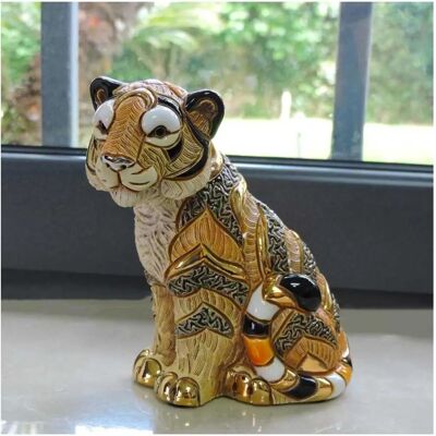 De Rosa Rinconada Keramik-Tigerskulptur - Sammlerstück De Rosa Rinconada Keramik-Tigerskulptur - Sammlerstück