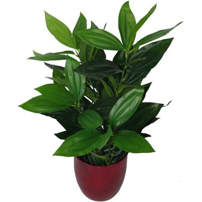 Leaf 70cm Large Bushy Artificial Evergreen House Plant - Artificial House Plant Leaf 70cm Large Bushy Artificial Evergreen House Plant - Artificial House Plant