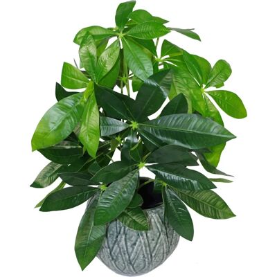 Leaf 50cm Artificial Money Tree Plant - Artificial Money Tree Plant Leaf 50cm Artificial Money Tree Plant - Artificial Money Tree Plant