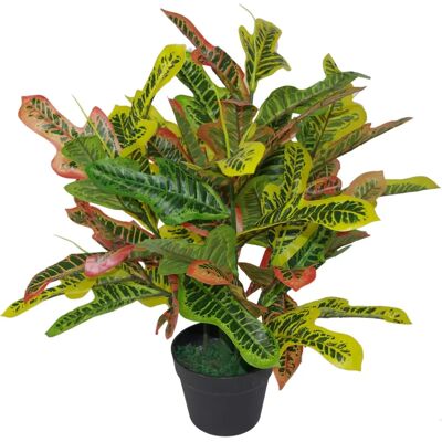 Löv 65cm Kunstig Codiaeum Inomhusväxt Löv 65cm Kunstig Codiaeum Inomhusväxt