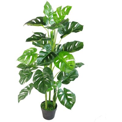 Genuine Leaf Design UK 100cm Monstera Green - Artificial Plant Genuine Leaf Design UK 100cm Monstera Green - Artificial Plant