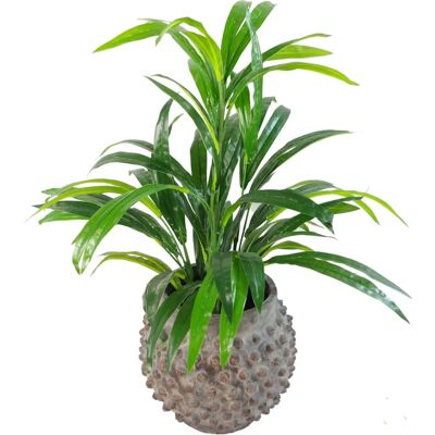 Genuine Leaf Design UK 65cm Artificial Large Leaf Bamboo Shrub - Artificial Plant Genuine Leaf Design UK 65cm Artificial Large Leaf Bamboo Shrub - Artificial Plant