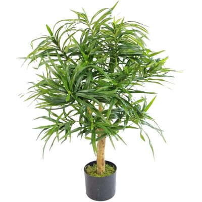 Leaf 100cm Artificial Dracaena Plant Tree with Pot - Premium Range Leaf 100cm Artificial Dracaena Plant Tree with Pot - Premium Range
