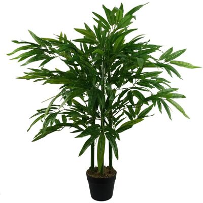 Leaf Design UK 90cm Fat Leaf Artificial Bamboo Plant - Indoor Decoration Leaf Design UK 90cm Fat Leaf Artificial Bamboo Plant - Indoor Decoration