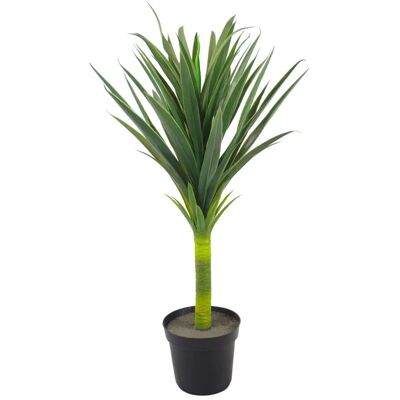 Leaf 90cm Large Artificial Green Yukka Plant Spiky Tree - Artificial Plant Leaf 90cm Large Artificial Green Yukka Plant Spiky Tree - Artificial Plant