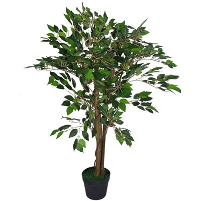 Leaf Design UK 90cm Artificial Ficus Tree - Realistic Plant Leaf Design UK 90cm Artificial Ficus Tree - Realistic Plant