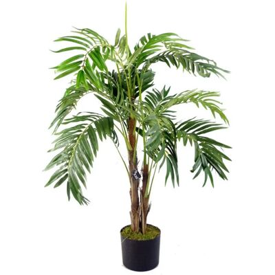 Leaf Design UK 120cm Realistic Artificial Palm Tree - Artificial Palm Tree Leaf Design UK 120cm Realistic Artificial Palm Tree - Artificial Palm Tree