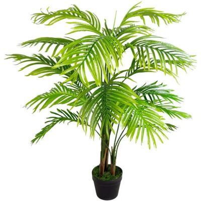 UK 130cm Realistic Artificial Palm Tree - Artificial Palm UK 130cm Realistic Artificial Palm Tree - Artificial Palm