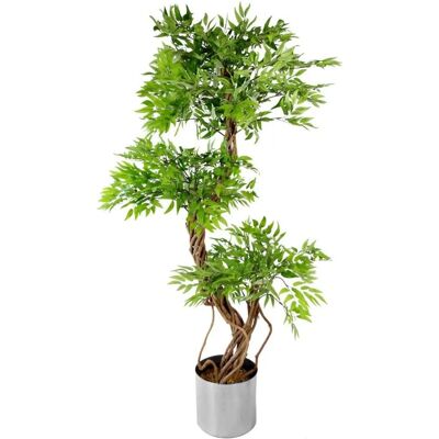Leaf Design UK 140cm Artificial Tree - Realistic Foliage Leaf Design UK 140cm Artificial Tree - Realistic Foliage