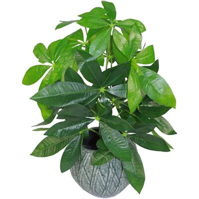 Leaf 50cm Artificial Money Tree Plant - Artificial Money Tree Plant Leaf 50cm Artificial Money Tree Plant - Artificial Money Tree Plant