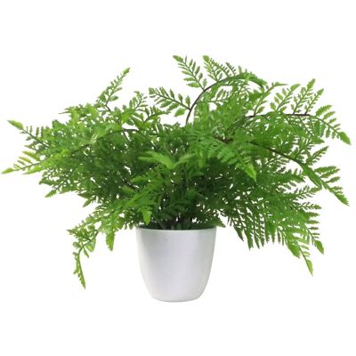 Leaf 30cm Künstliche Topfpflanze Südlicher Waldfarn Leaf 30cm Künstliche Topfpflanze Südlicher Waldfarn