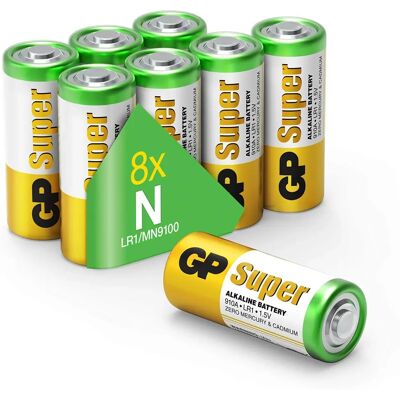 Bateria alkaliczna GP LR01 - 8 sztuki Bateria alkaliczna GP LR01 - 8 sztuki