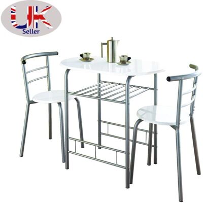 Spot On Dealz - G-0075 - White - Breakfast - Table Spot On Dealz - G-0075 - White - Breakfast - Table