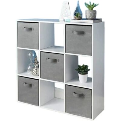 Spot On Dealz - G-0334 - 9 Cubes - Bookcase Spot On Dealz - G-0334 - 9 Cubes - Bookcase