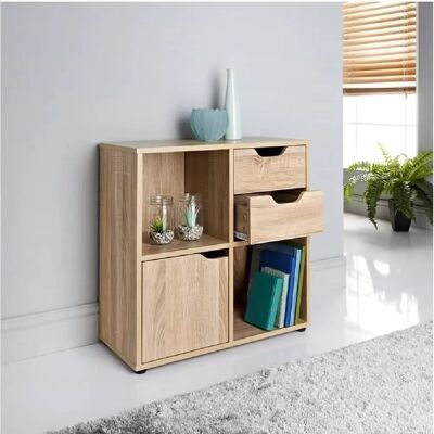 Spot On Dealz - G-0372 - 4-Cube - 2-Doors - Shelving Unit Spot On Dealz - G-0372 - 4-Cube - 2-Doors - Shelving Unit