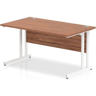 Impulse MI001906 White Rectangular Desk - Office Furniture Impulse MI001906 White Rectangular Desk - Office Furniture