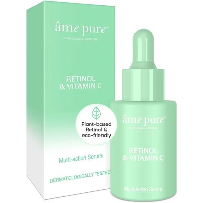 âme pure Siero Retinolo & Vitamina C - Cura della pelle femminile âme pure Siero Retinolo & Vitamina C - Cura della pelle femminile