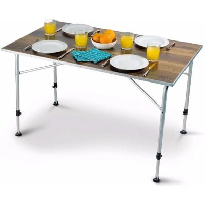 Dometic Zero Light Oak Large - Mesa de camping Dometic Zero Light Oak Large - Mesa de camping