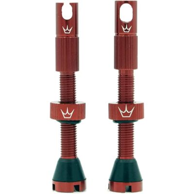 Peaty's x Chris King MK2 Tubeless Ventile - Rot - 42mm - Tubeless Ventile Peaty's x Chris King MK2 Tubeless Ventile - Rot - 42mm - Tubeless Ventile