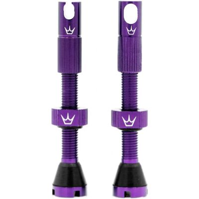 Peaty's x Chris King MK2 Tubeless Ventile - Violett - 42mm - Unisex Peaty's x Chris King MK2 Tubeless Ventile - Violett - 42mm - Unisex