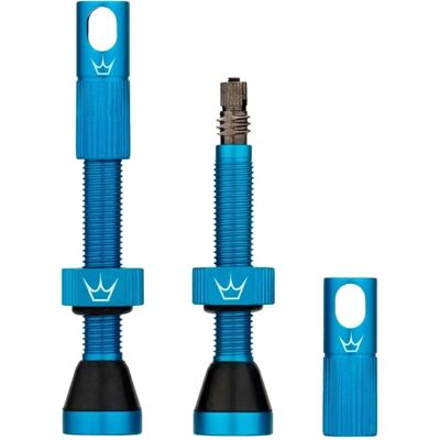 Valves tubeless Peaty's x Chris King MK2 - Turquoise - 60mm - Unisexe - Publicité Valves tubeless Peaty's x Chris King MK2 - Turquoise - 60mm - Unisexe - Publicité