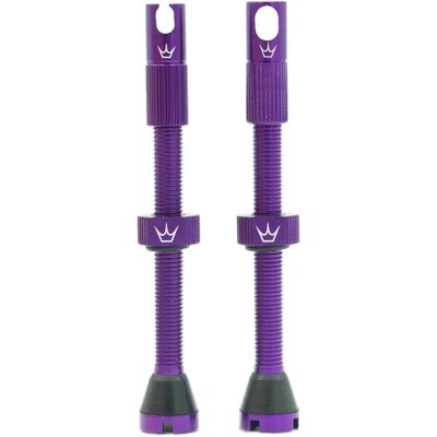 Peaty's x Chris King MK2 Violette Tubeless-Ventile - 60mm Peaty's x Chris King MK2 Violette Tubeless-Ventile - 60mm