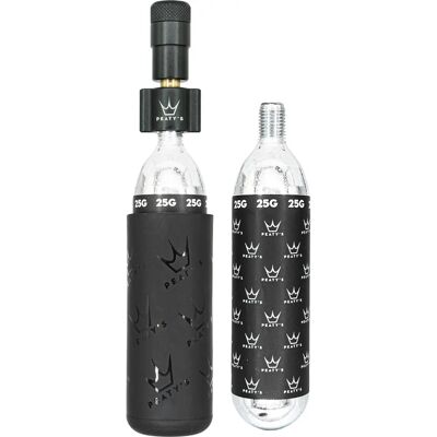 Pompa CO2 Holeshot od Peaty's - Czarna - Unisex - Akcesoria rowerowe Pompa CO2 Holeshot od Peaty's - Czarna - Unisex - Akcesoria rowerowe