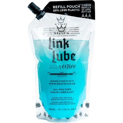 Lubrifiant de chaîne Peaty's LinkLube pour toutes conditions - Recharge - Publicité Lubrifiant de chaîne Peaty's LinkLube pour toutes conditions - Recharge - Publicité