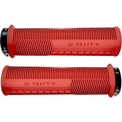 Peaty's Monarch Grip - Mushroom - Red Thick - Grip Type Peaty's Monarch Grip - Mushroom - Red Thick - Grip Type