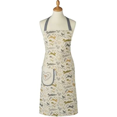 Cooksmart Woodland Cotton Apron - Beige - Unisex - Apron Cooksmart Woodland Cotton Apron - Beige - Unisex - Apron