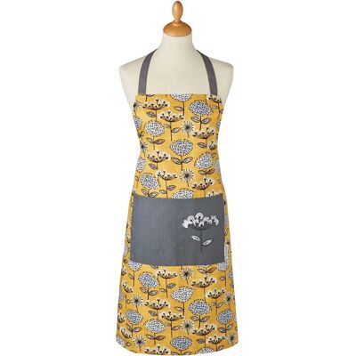 Cooksmart Retro Meadow Mustard Apron - Apron Cooksmart Retro Meadow Mustard Apron - Apron