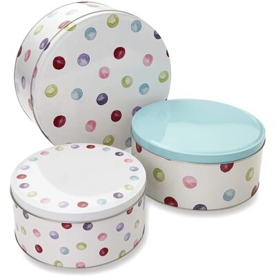 Cooksmart 3-Piece Round Cake Tin Set - Kitchenware Cooksmart 3-Piece Round Cake Tin Set - Kitchenware