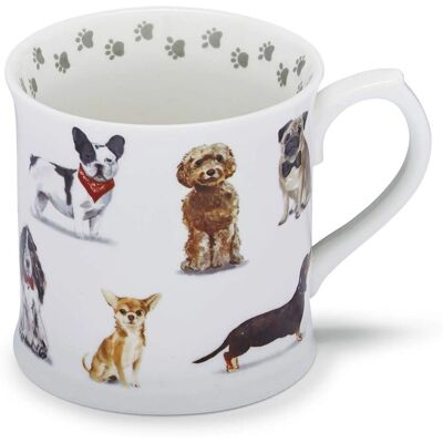 Cooksmart Curious Dogs Mug - 400ml - Mug Cooksmart Curious Dogs Mug - 400ml - Mug